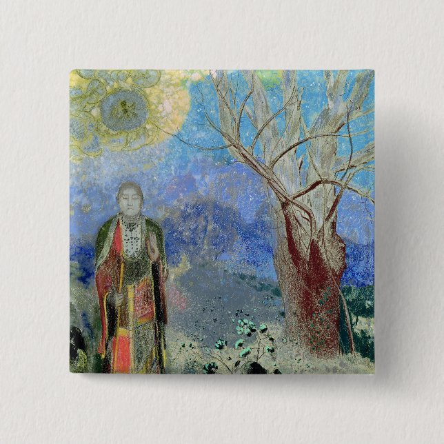 Der Buddha, c.1905 Button (Vorderseite)