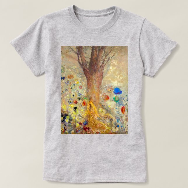 Der Buddha | Odilon Redon | T-Shirt (Design vorne)