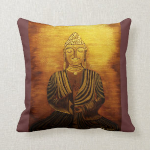"Der Buddha" Orginalbild von Eva Borowski Kissen