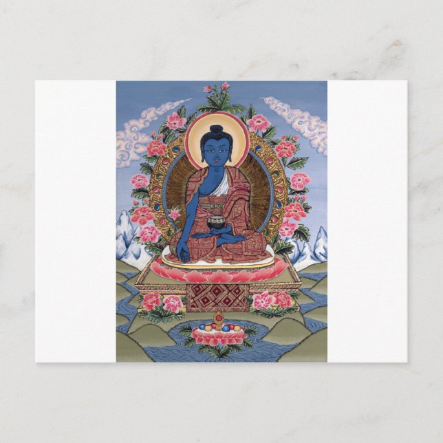 Der Buddha Postkarte (Vorderseite)