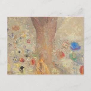 Der Buddha von Odilon Redon Postkarte