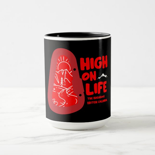 Der Bugaboos-Alpinismus in Kanada Tasse (Zentrum)