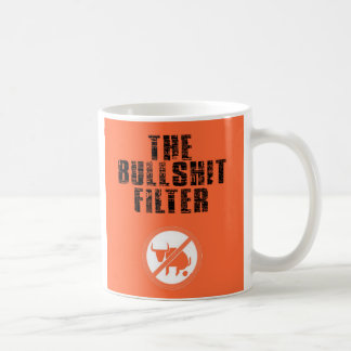Der bullshit-Filter Kaffeetasse