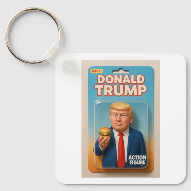 Der Burger Baron Schlüsselanhänger (Vorderseite)