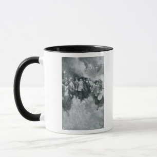 Der Burning von Jamestown Tasse
