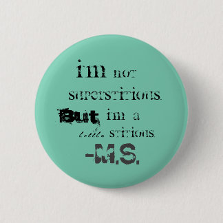 Der Büro-Zitat-Knopf Button