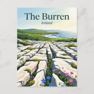 Der Burren Irland Postkarte