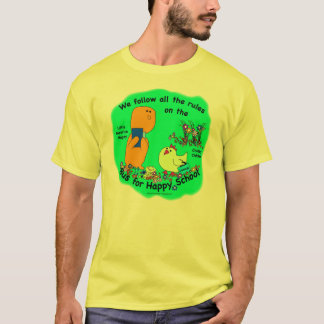 Der Bus für glückliche Schule T-Shirt