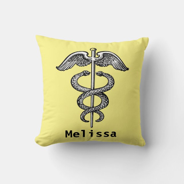 Der Caduceus Kissen (Vorderseite)