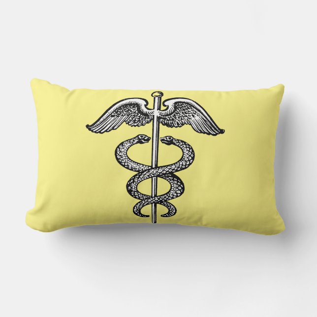 Der Caduceus Lendenkissen (Vorderseite)