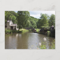 Der Caldon Canal Consall Staffordshire