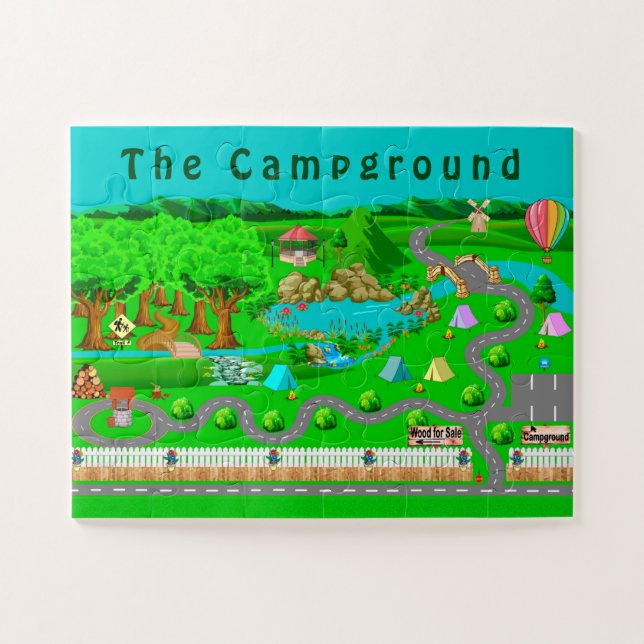 Der Campingplatz (Horizontal)