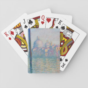 Der Canal Grande von Monet Spielkarten