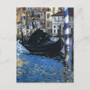 Der Canal Grande von Venedig von Edouard Manet Postkarte