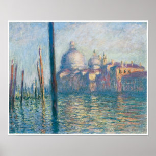 Der Canale Grande, Claude Monet Poster