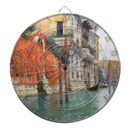 Der Canale Grande in Venedig (von Vincenzo Caprile Dartscheibe