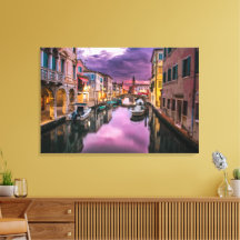 Der Canale Grande von Venedig - Canvas Print