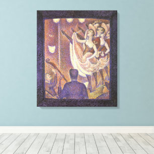 Der Cancantanz, Le Chahut von Georges Seurat Leinwanddruck