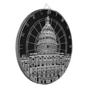 der Capitol Hilldartboard Dartscheibe