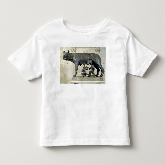 Der Capitoline Sie-Wolf Kleinkind T-shirt (Vorderseite)