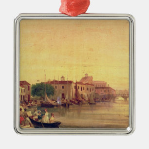 Der Careenage, Bridgetown, Barbados, c.1848 Ornament Aus Metall