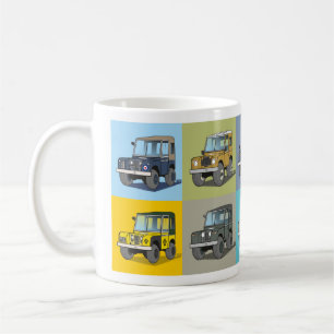 Der Cartoon-Becher Kaffeetasse