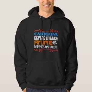 Der Cartoon des Zitats von Funny Anime hängt vom G Hoodie