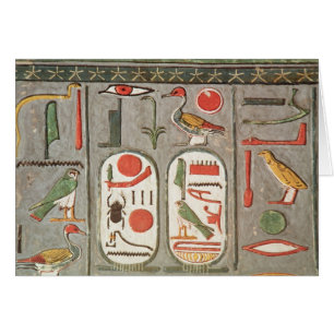 Der Cartouche des Königs