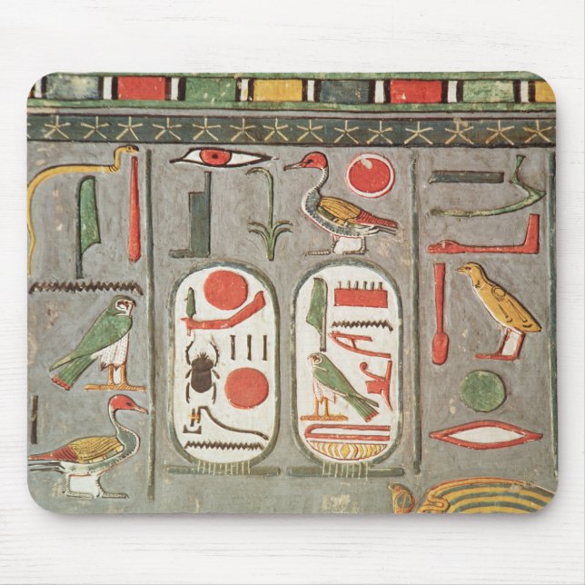 Der Cartouche des Königs Mousepad (Vorne)