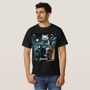 Der Cat Ghost Rider T-Shirt