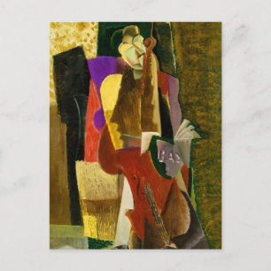 Der Cellist von Max Weber (1917) Postkarte