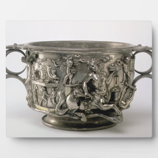 Der Centaur Cup, gallo-römisch, aus dem Berthouvil Fotoplatte (Vorderseite)