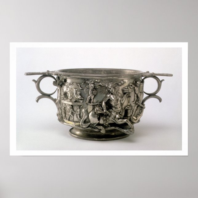 Der Centaur Cup, gallo-römisch, aus dem Berthouvil Poster (Vorne)