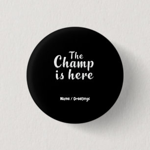 Der Champ ist hier Fantasy Football & Sports Button