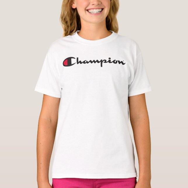 Der Champion-T - Shirt der Girls (Vorderseite)