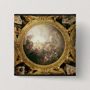 Der Chariot von Apollo, Deckenmalerei Button