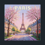 Der Charme von Paris: Gefangen in einem Magnet<br><div class="desc">Bringen Sie mit diesem wunderschön gestalteten Pariser Kühlschrankmagnet ein Stück der berühmten Stadt der Lichter in Ihre Zuhause. Egal, ob Sie entlang der Seine spazieren gegangen sind, den Eiffelturm bewundert haben oder einfach nur von der romantischen Pariser Faszination träumen, dieser Magnet ist die perfekte Erinnerung Ihrer Liebe für die französische...</div>