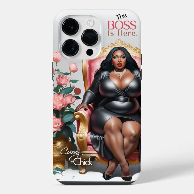 Der Chef ist hier iPhone 14 Pro Max Hülle (Rückseite)