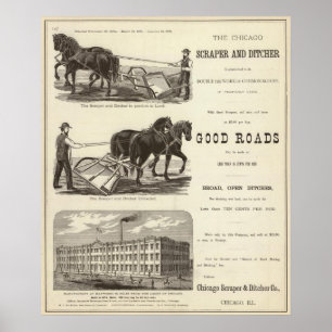 Der Chicago Schaber und das Ditcher Poster