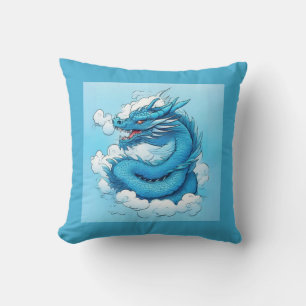 Der chinesische Drache in der Wolke Kissen