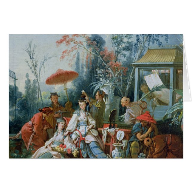 Der chinesische Garten, c.1742 (Vorderseite (Horizontal))