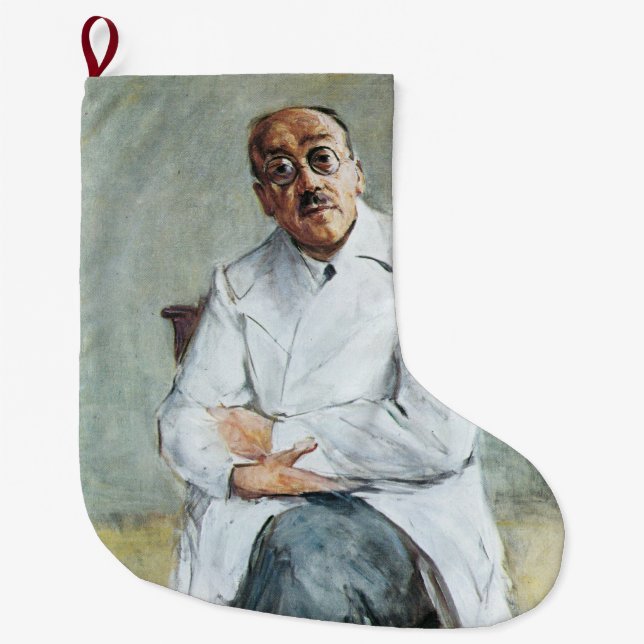 Der Chirurg (von Max Liebermann) Großer Weihnachtsstrumpf (Vorderseite)