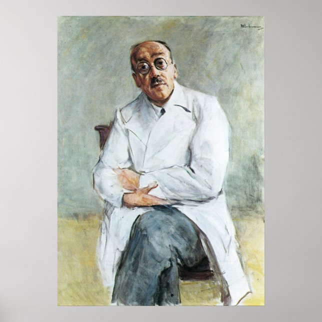 Der Chirurg (von Max Liebermann) Poster (Vorne)