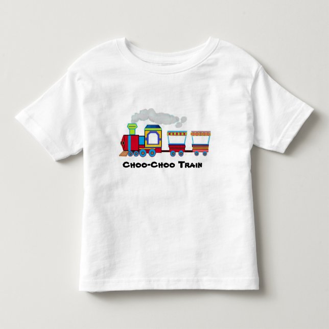 Der Choo-Choo des Kindes Zug Kleinkind T-shirt (Vorderseite)