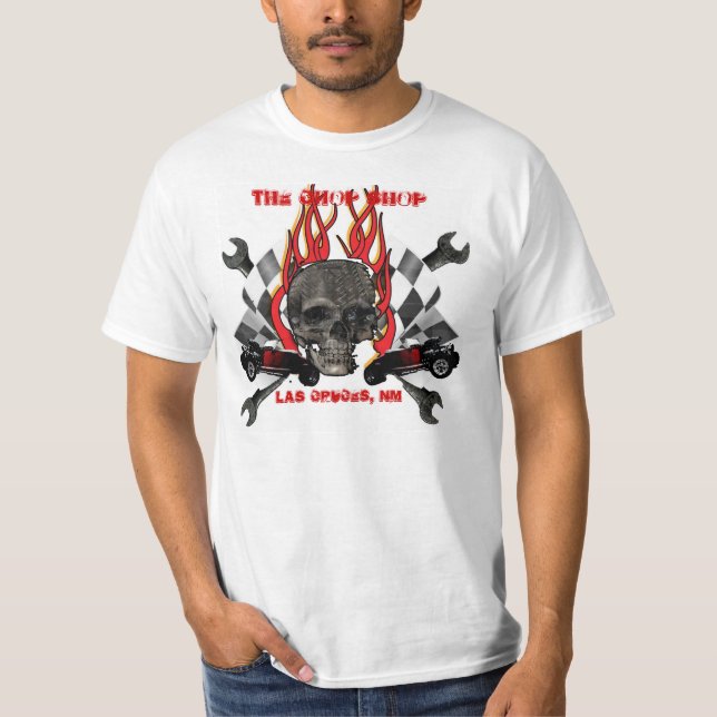 DER CHOP-SHOP, LAS CRUCES, NANOMETER T-Shirt (Vorderseite)