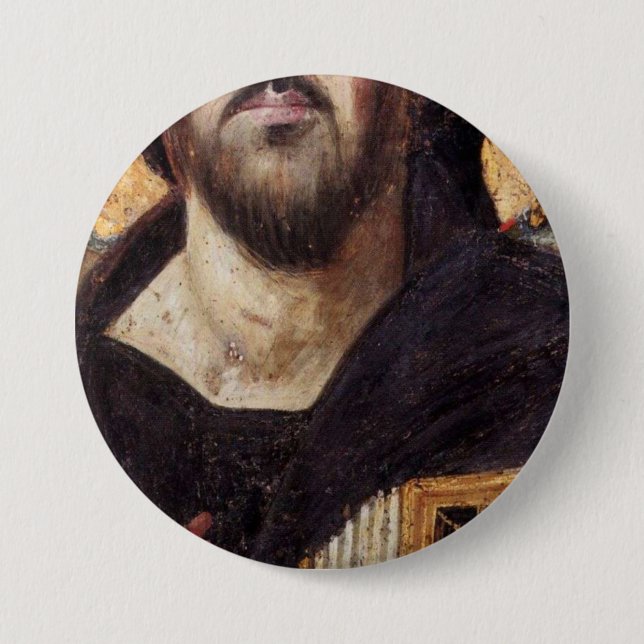 Der Christ Pantokrator des Klosters St. Catherine Button (Vorderseite)