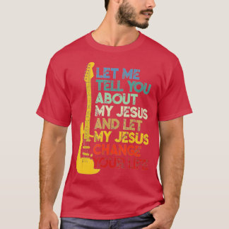 Der christliche Gitarrenspieler Lasse mir, Ihnen v T-Shirt