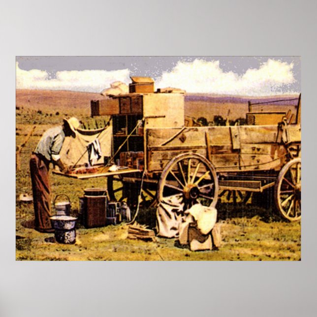 Der Chuck-Wagen Poster (Vorne)