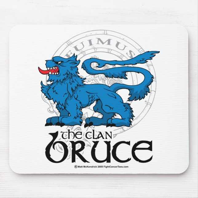 Der Clan Bruce Mousepad (Vorne)