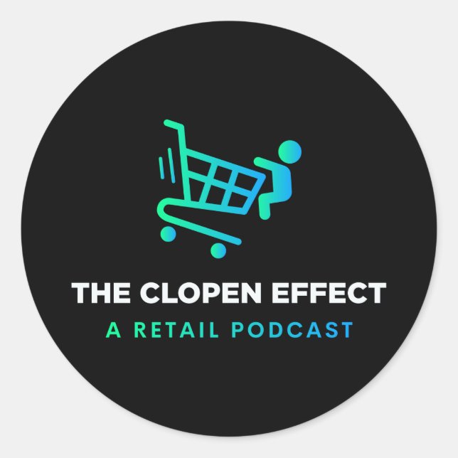 Der Clopen-Effekt - Klassischer Rundaufkleber Runder Aufkleber (Vorderseite)